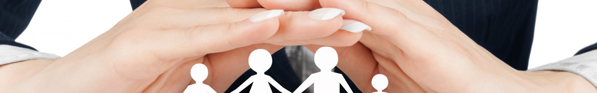 Hands hug the family (concept) Hands hug the family (concept)